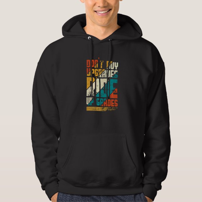 Sudadera No compre ciclismo de bicicleta Cita de amor Bicyc (Anverso)