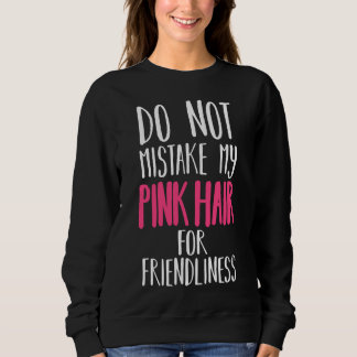 Sudadera No confunda mi pelo desde amistad
