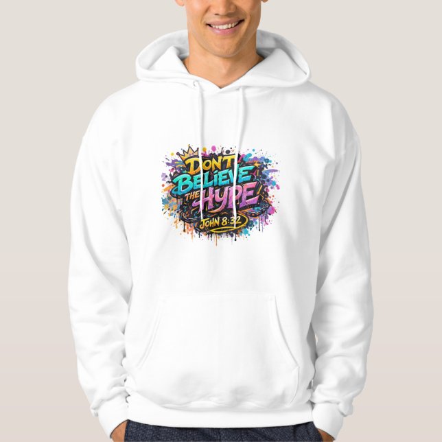 Sudadera No creas la Hype (Anverso)
