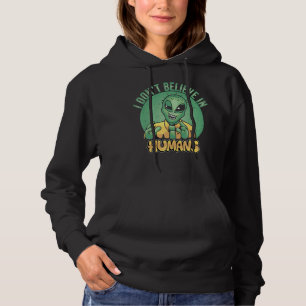 Sudadera No creo en los humanos Alien Ufo 1