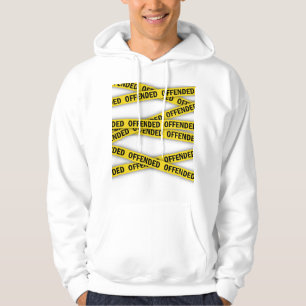 Sudadera No cruzar cinta de policía me ofende