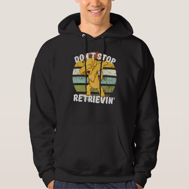 Sudadera No Dejar De Recuperar Retro De Recuperador De Dabb (Anverso)