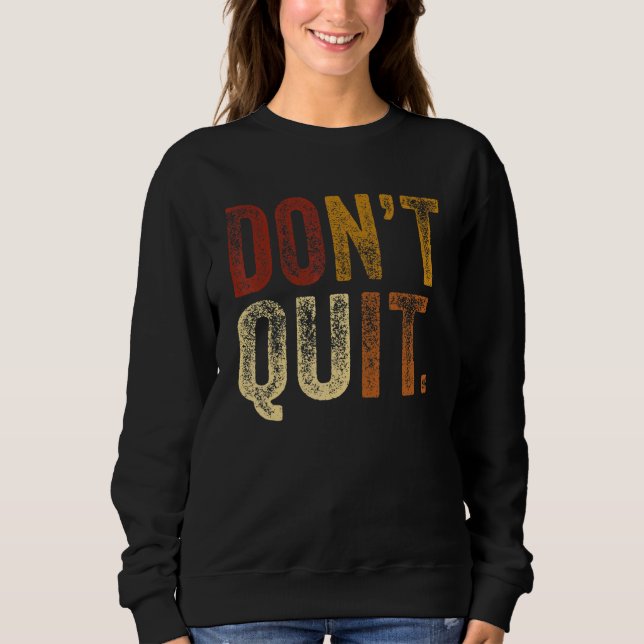 Sudadera No dejes de motivar el gimnasio 2 (Anverso)