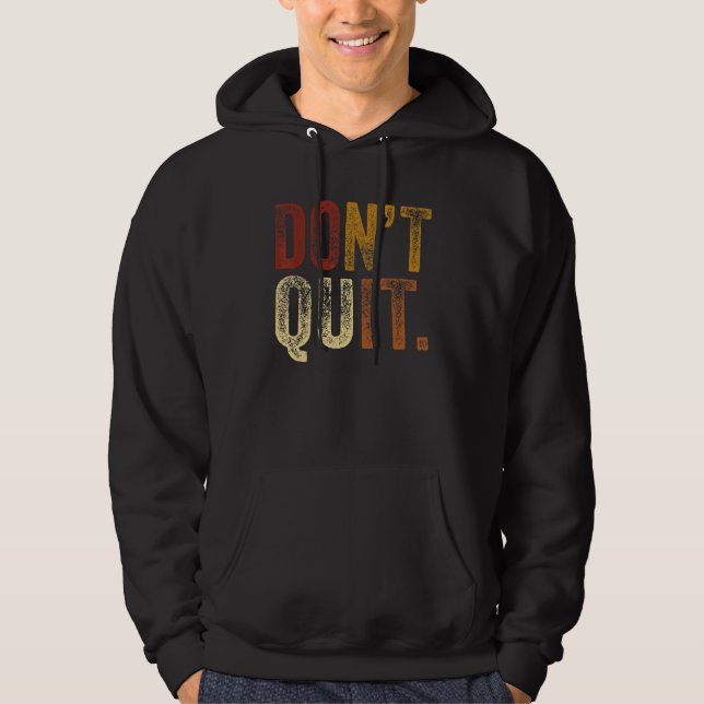 Sudadera No dejes de motivar el gimnasio 2 (Anverso)