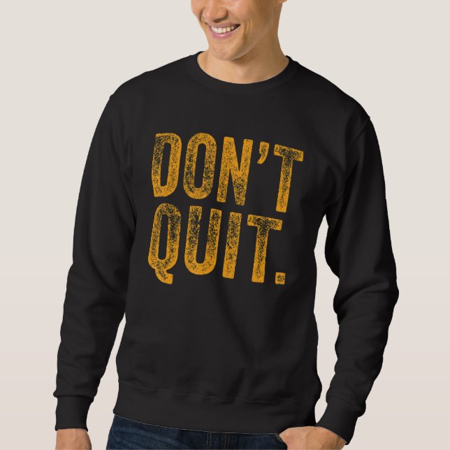 Sudadera No dejes de motivar el gimnasio 3 (Anverso)