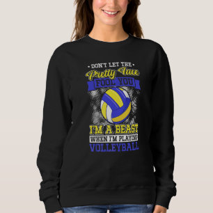 Sudadera No Dejes Que La Cara Bonita Te Engañe Chica De Vol