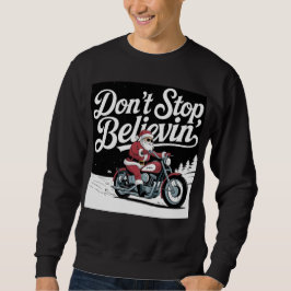 Sudadera No detengan la camiseta de los Navidades de Believ