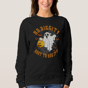Sudadera No Diggity a punto de embolsarlo fantasma lindo Ha