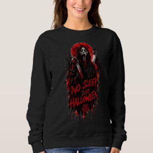 Sudadera No dormir solo grito de Halloween Diseño gótico de