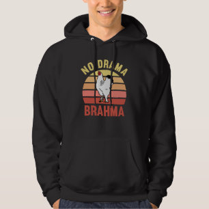 Sudadera No Drama Brahma Chickens Rooster Chicken Owners