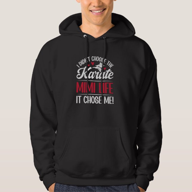 Sudadera No elegí el Karate Mimi Life Karate Mimi G (Anverso)