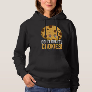 Sudadera No eliminar cookies Comerciante de galletas para h