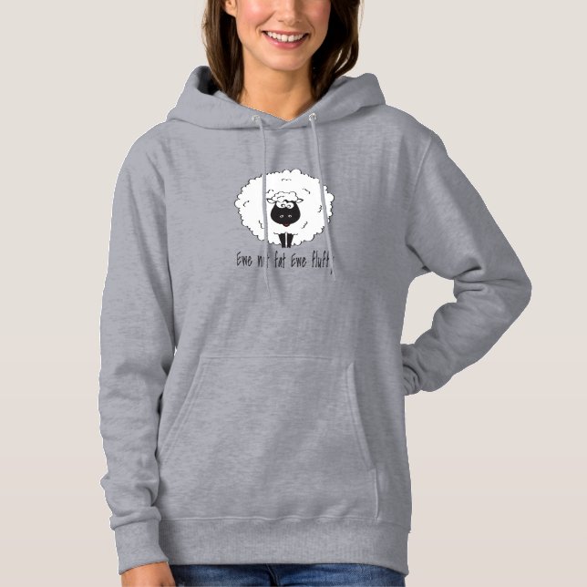 Sudadera No engorda ewe fluffy (Anverso)