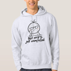 Sudadera No Enojado, Solo Sin Impresión – Cara Gruñona Dive