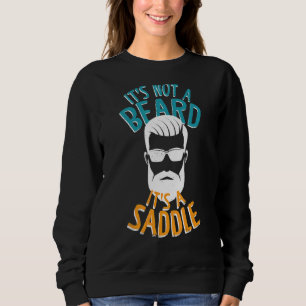 Sudadera No es barba, es una silla ecuestre H