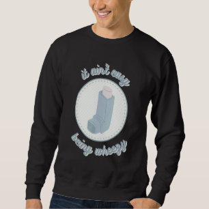 Sudadera No es fácil estar con un diseño gráfico liviano
