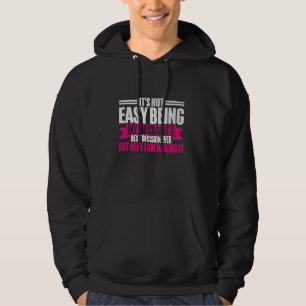Sudadera No es fácil ser la mejor decisión de mi marido, pe