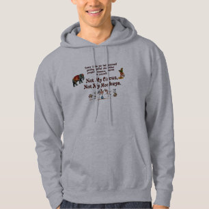 Sudadera No es mi circo, no mis monos