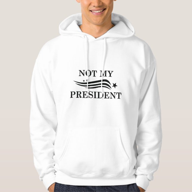 Sudadera No es mi presidente (Anverso)