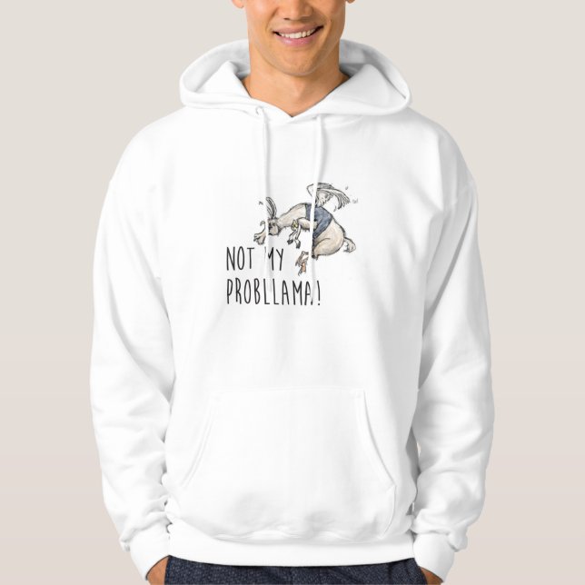 Sudadera No es mi problema. (Anverso)