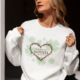 Sudadera NO ES SUERTE SOLO AMAR EL Día de San Patricio