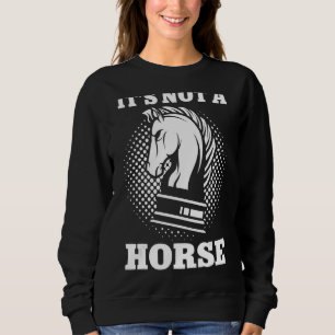 Sudadera No es un caballero jugador de ajedrez