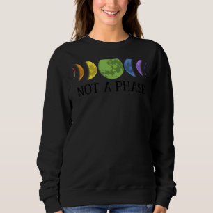 Sudadera No Es Una Fase Moon Lgbt Orgullo Gay Bandera Arcoi