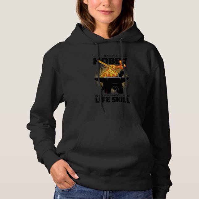 Sudadera No es una forja hobby del herrero (Anverso)