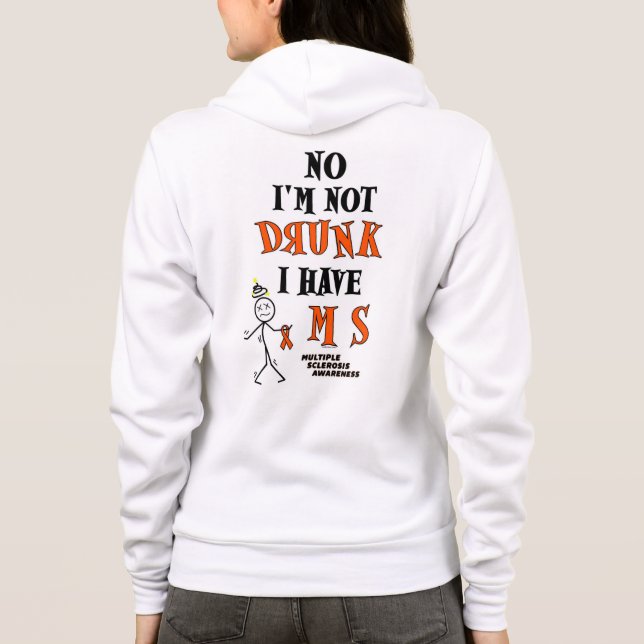 Sudadera No estoy borracho... (Reverso)