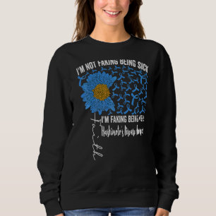 Sudadera No estoy fingiendo estar enfermo. Estoy fingiendo