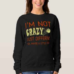 Sudadera No Estoy Loco Solo Con Rugby Diferente