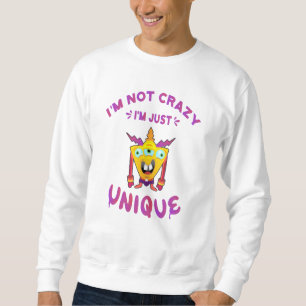 Sudadera No estoy loco, solo soy único