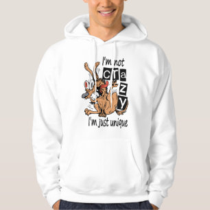 Sudadera No estoy loco, solo soy único, Perro raro