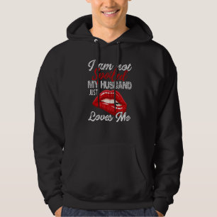 Sudadera No estoy malcriado, mi marido me ama, qué gracioso
