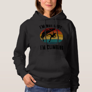 Sudadera No estoy perdido estoy escalando escalador rock