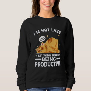 Sudadera No Estoy Perezoso Estoy Tomando Un Descanso De Ser