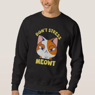 Sudadera No estreses gatito niños Ca No estreses Meow