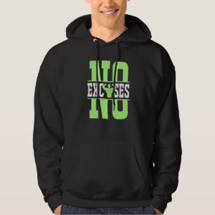 Sudadera No Excuses Fitness Entrenamiento Levantamiento de 