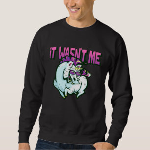 Sudadera No Fui Yo Pedo De Unicornio Apestoso Gag Flato