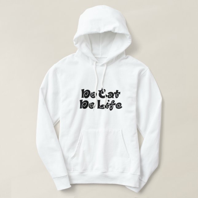 Sudadera No Gato No Vida (Diseño del anverso)
