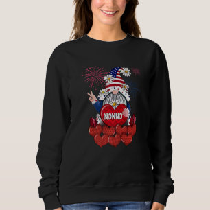 Sudadera No Gnome Ama El Corazón Dulce Estadounidense 4.