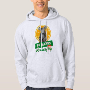 Sudadera No Gracias, Estoy Recargando Koala Naranja