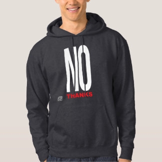 Sudadera No gracias negro