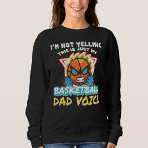 Sudadera No Grito, Esta Es Mi Voz De Papá Noel De Baloncest