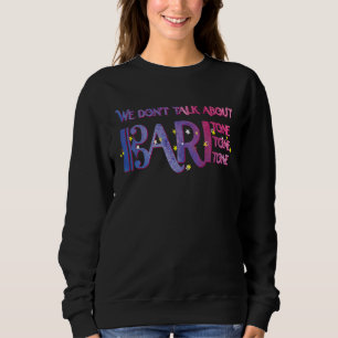 Sudadera No hablamos sobre el canto vocal de Barbershop Bar