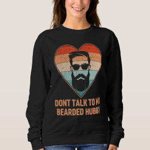 Sudadera No Hables Con Mi Mujer Vintage Con Cabeza