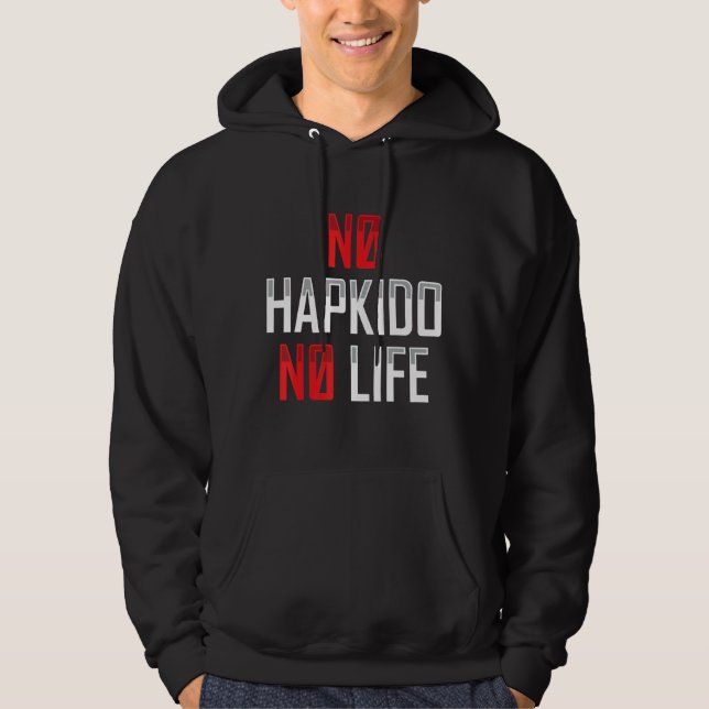 Sudadera No Hapkido No Life Aparato Marcial Coreano (Anverso)
