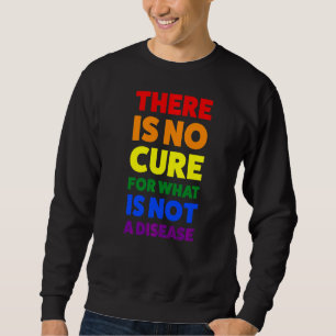 Sudadera No Hay Cura Para Lo Que No Es Una Enfermedad Lgbtq