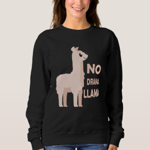 Sudadera No hay drama Lama Cute Animales Para Niños