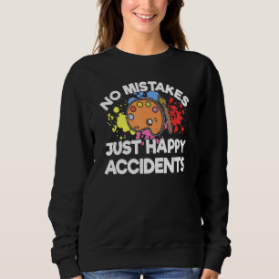 Sudadera No hay errores, solo accidentes felices, personas